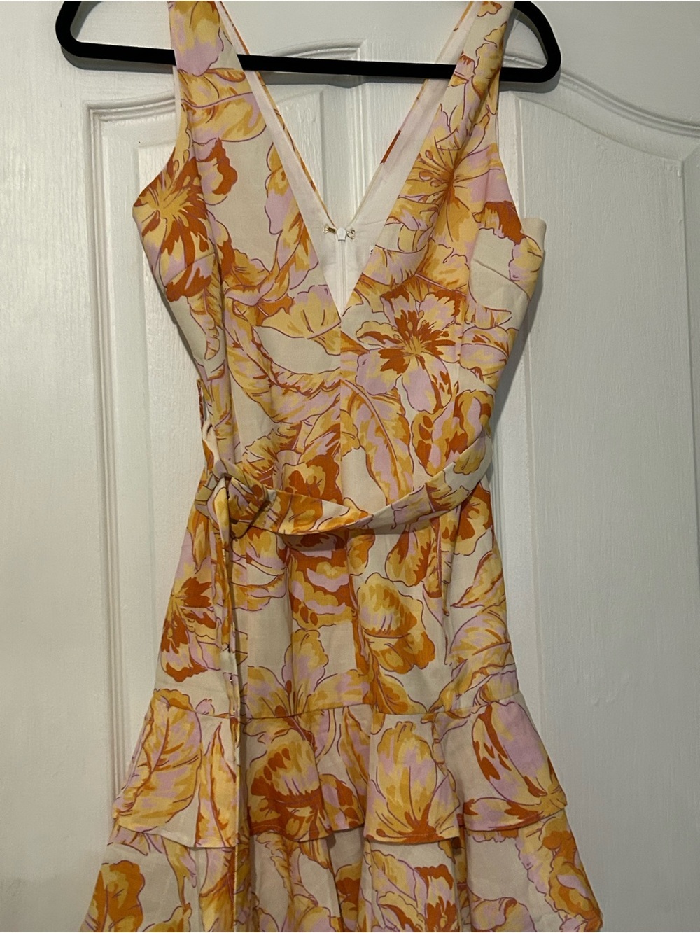 Seven Wonders tropicana Mini Dress citrus floral